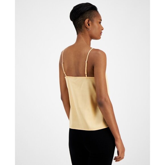 BOSS Orange Women's Berice Lace-Inset Camisole Orange Size L MSRP $88 - Picture 3 of 3